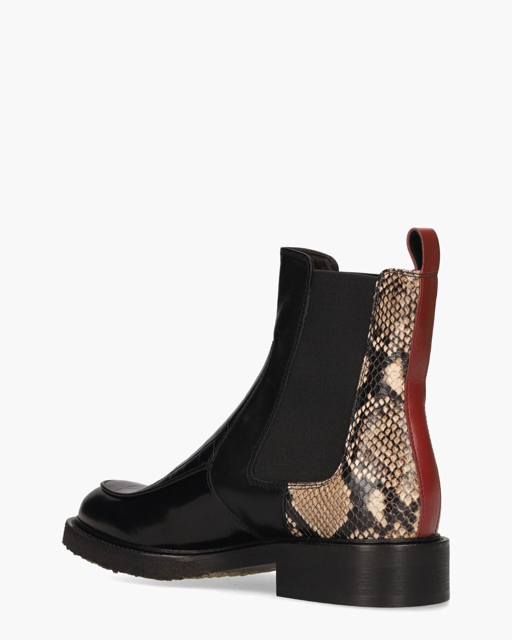 Billi Bi A7100 Zwart/Multicolor Dames Chelseaboots