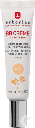 Erborian BB Crème Teint-Soin Effet Peau De Bébé Nude 15ml