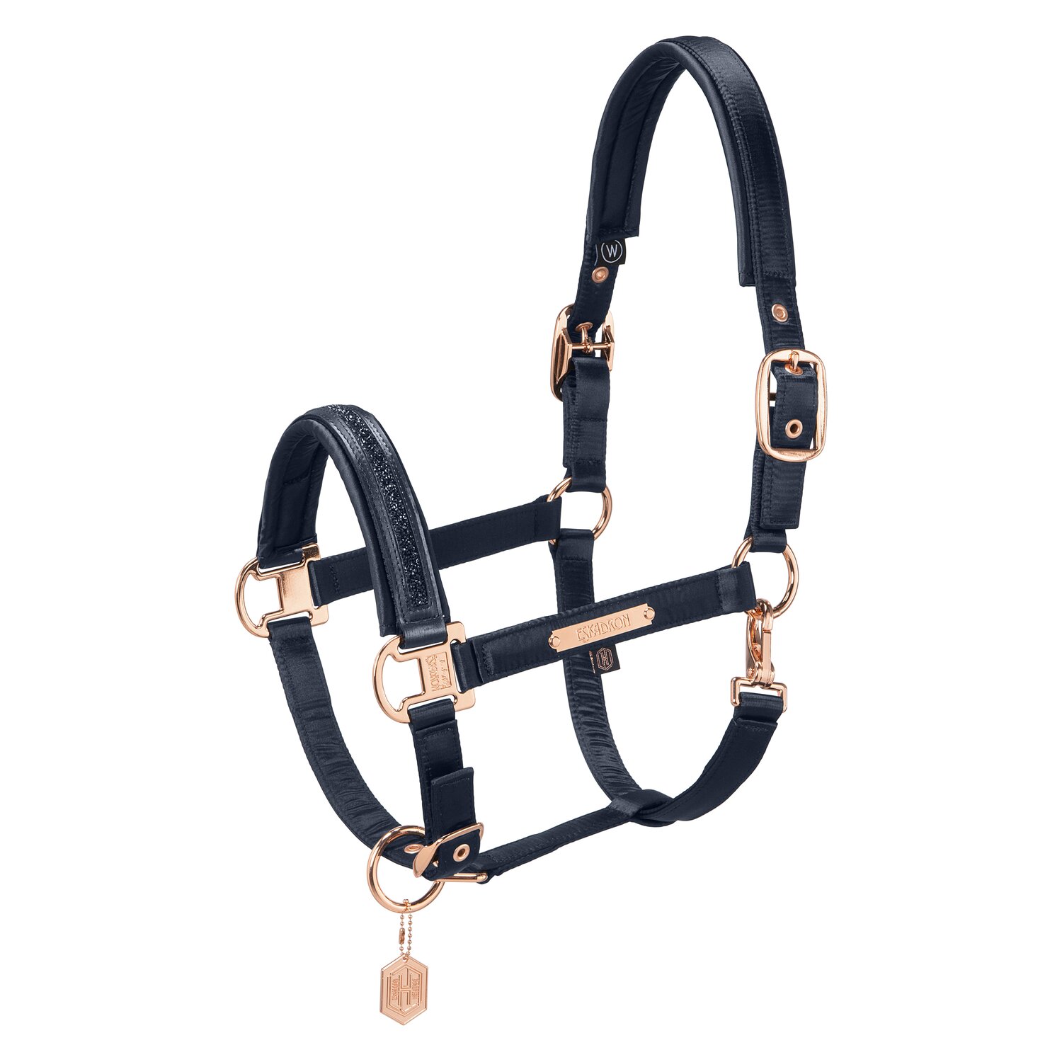 ESKADRON Heritage Halfter Satin Jewel Double Pin  - navy