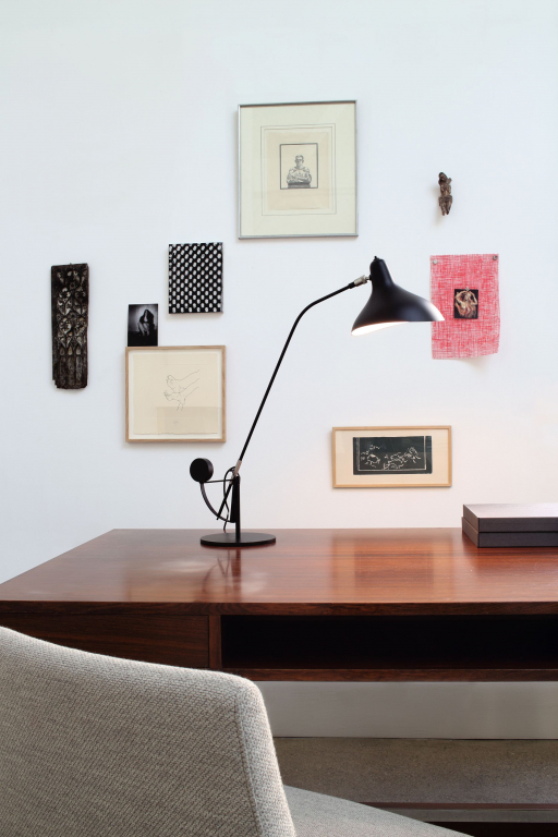 DCW éditions Mantis BS3 bureaulamp zwart