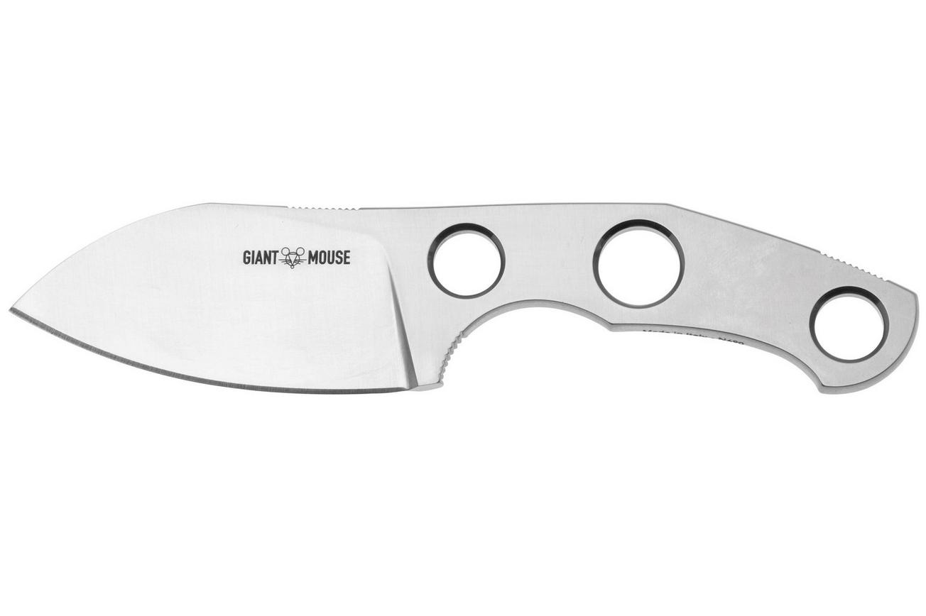 GiantMouse GMF1-S Satin N690 vaststaand mes