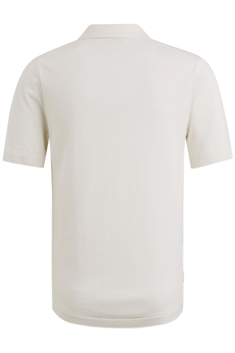 Cast Iron witte heren polo