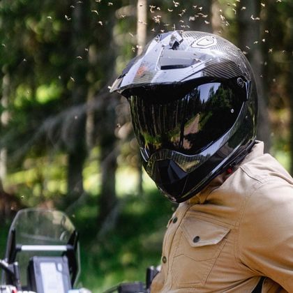 Casque Dexter LADAK CARBON - Carbone