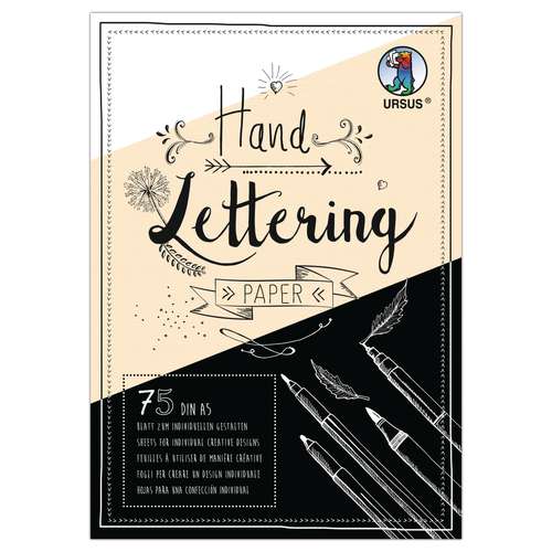 URSUS® Handlettering-Block