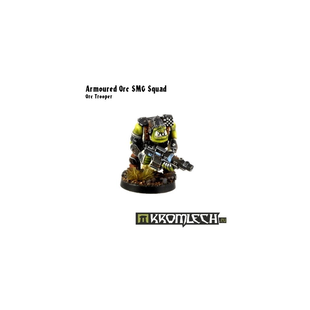 Armoured Orc SMG Squad