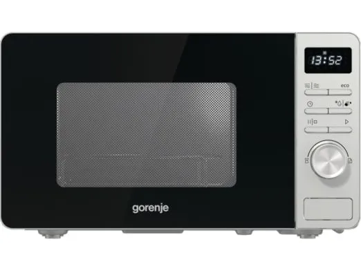 Gorenje MO20A4X - Mikrobølgeovn med grill - 20 liter - 800 W - metal