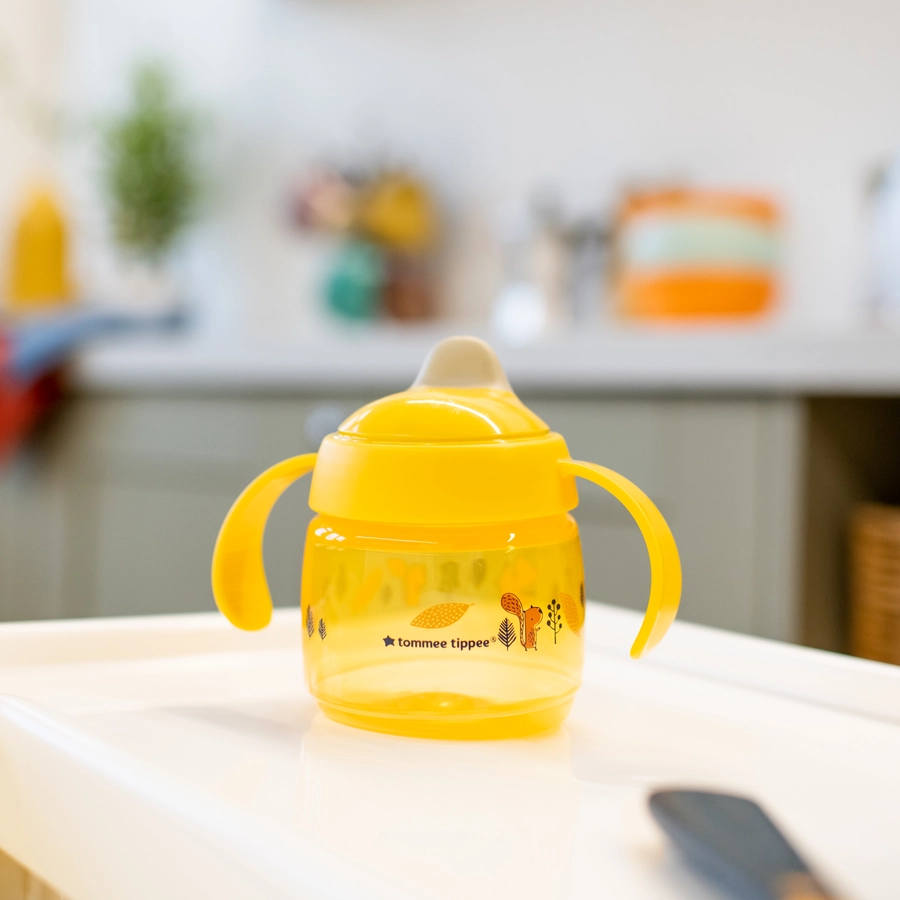 Tommee Tippee Trinklernbecher Sippee Cup 190ml ab 4+ Monate in gelb
