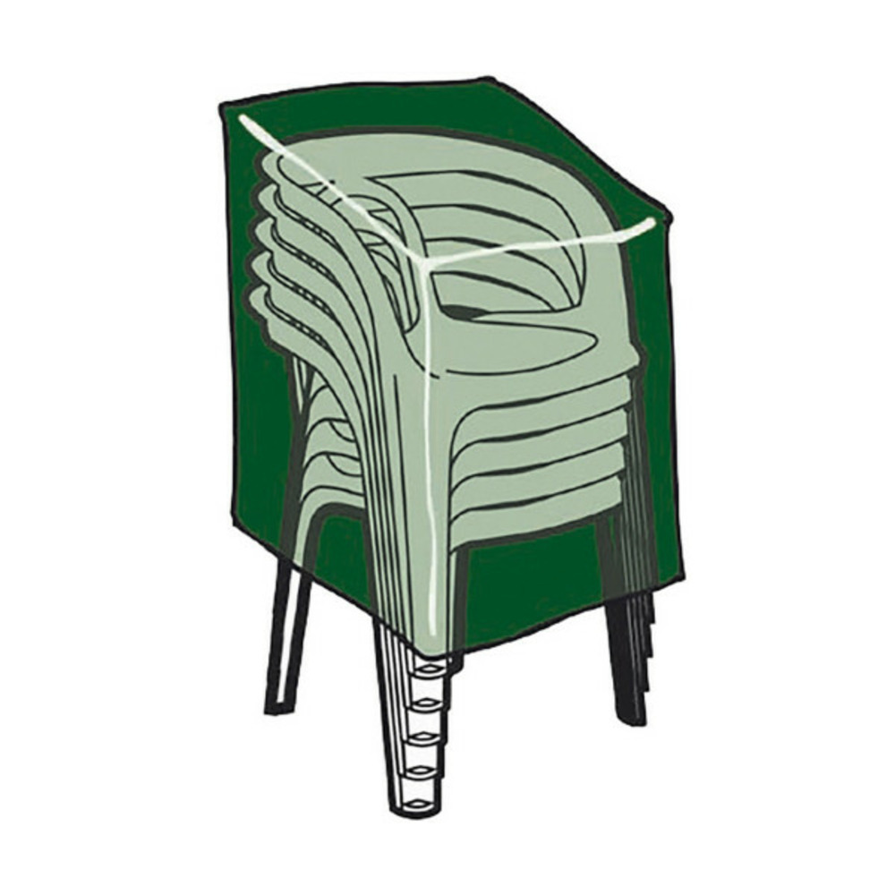 Étui de protection pour les chaises vert (68 x 68 x 110 cm)