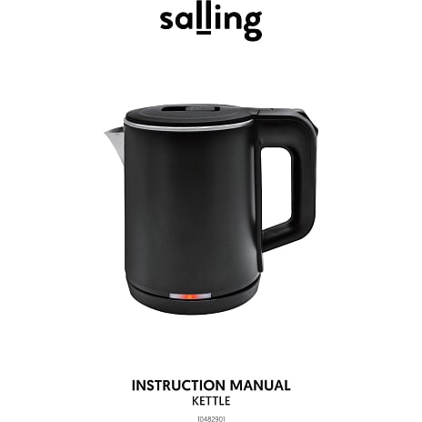 Salling elkedel 0,7 liter - mat sort