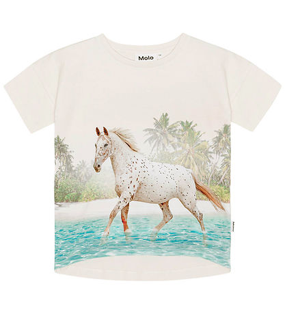 Molo T-Shirt - Raeesa - Horse am Strand