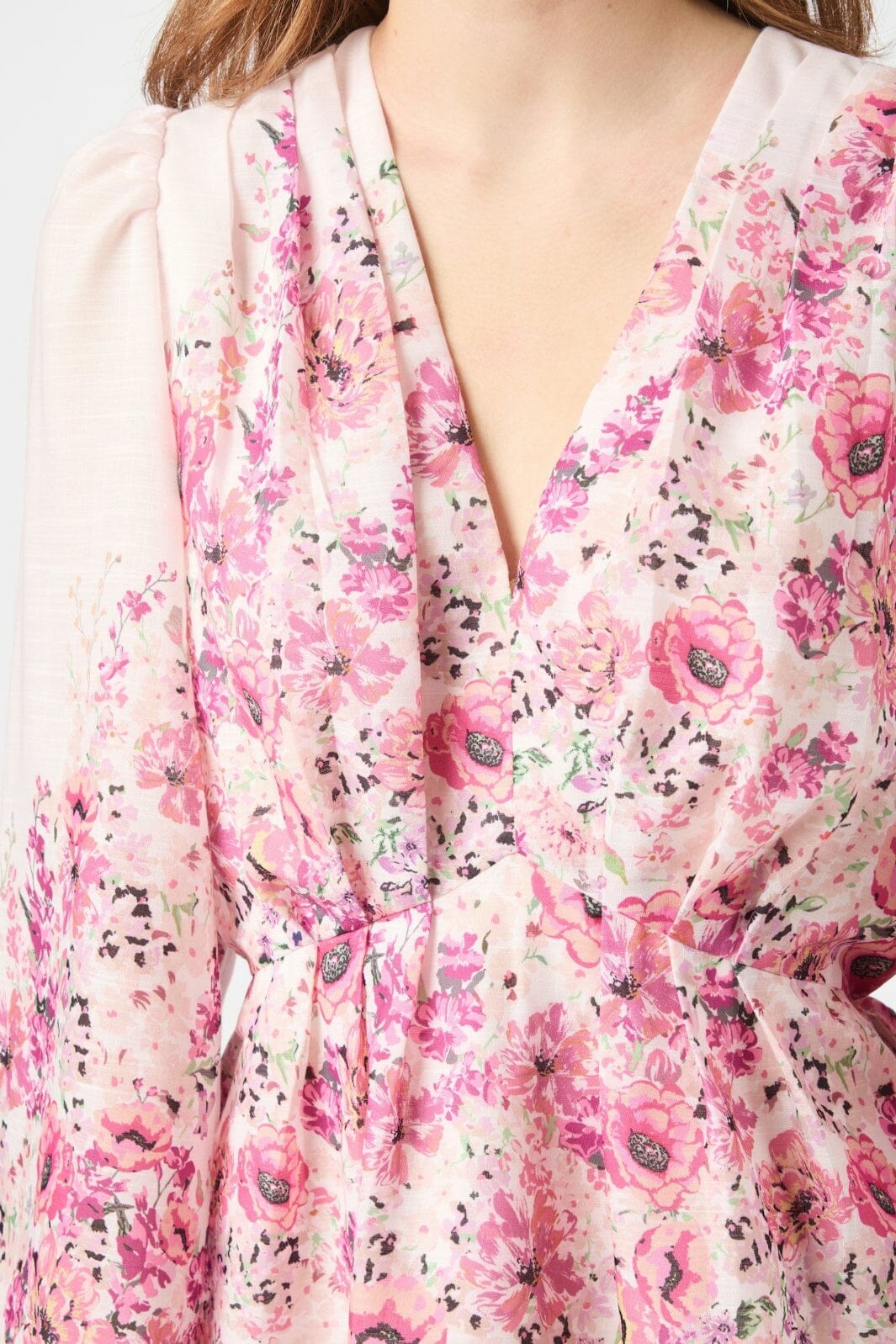Neo Noir Fie Flower Print Blouse 166417