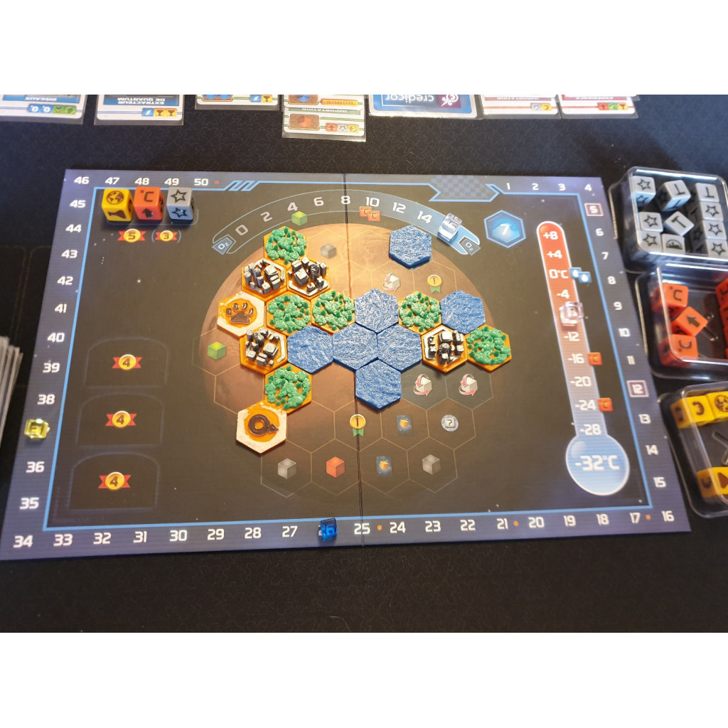 Tuiles pour Terraforming Mars - Le Jeu de Dés