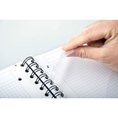 RhodiActive Probook - Cahier A4+ (22,5 x 29,7 cm) - 160 pages - petits carreaux (5x5 mm) - noir