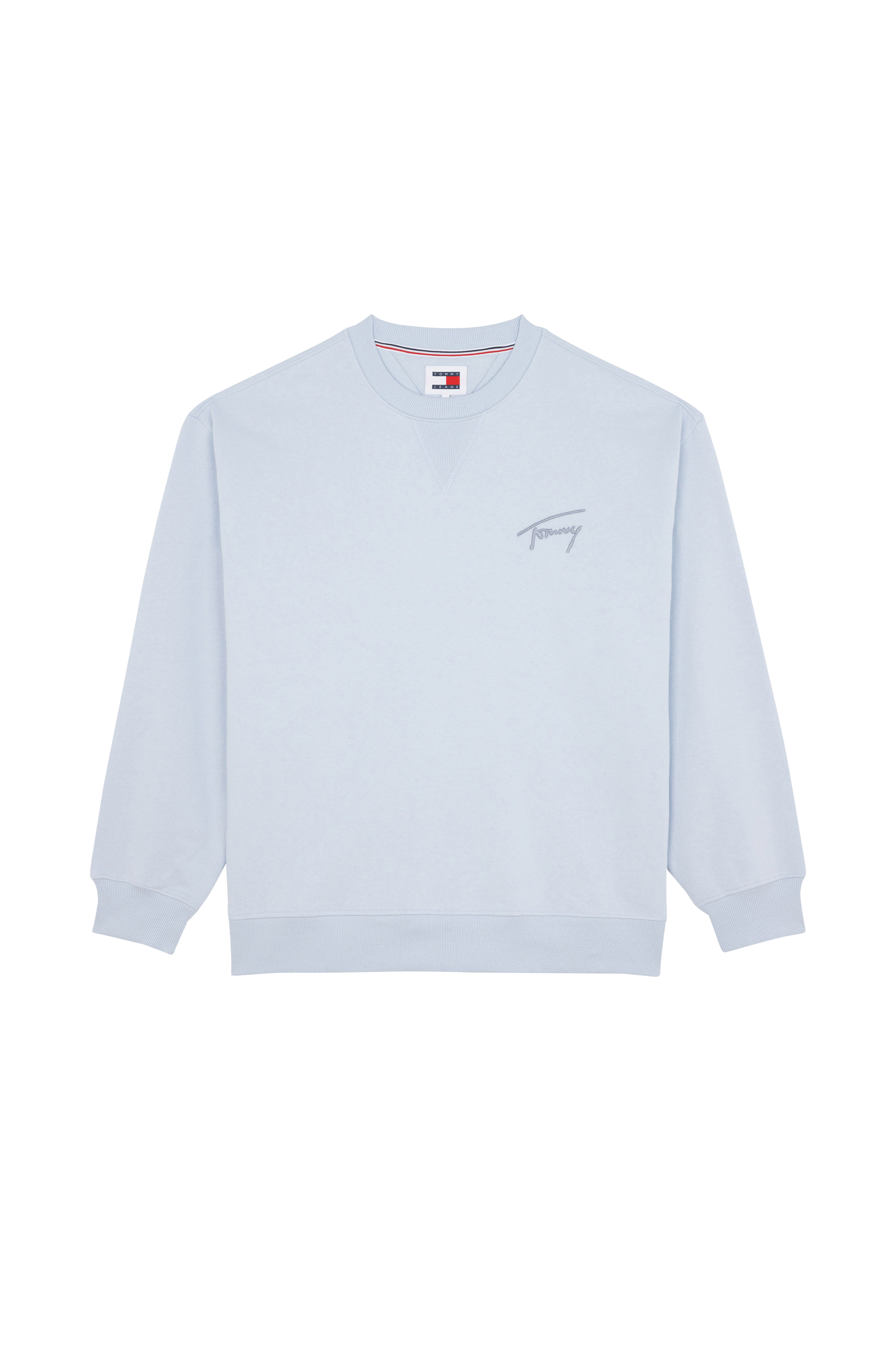 TOMMY JEANS Sweatshirt TJM RLX SIGNATURE CR Bleu