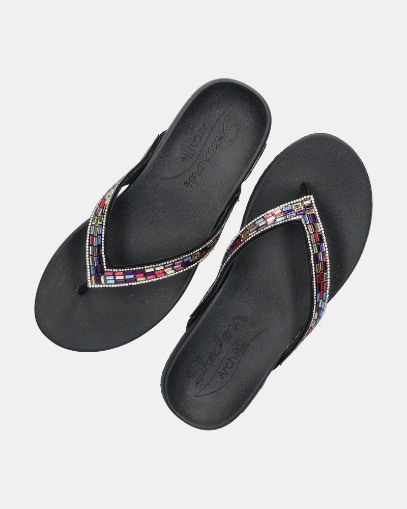 Skechers Meditation Archfit Slippers  - zwart