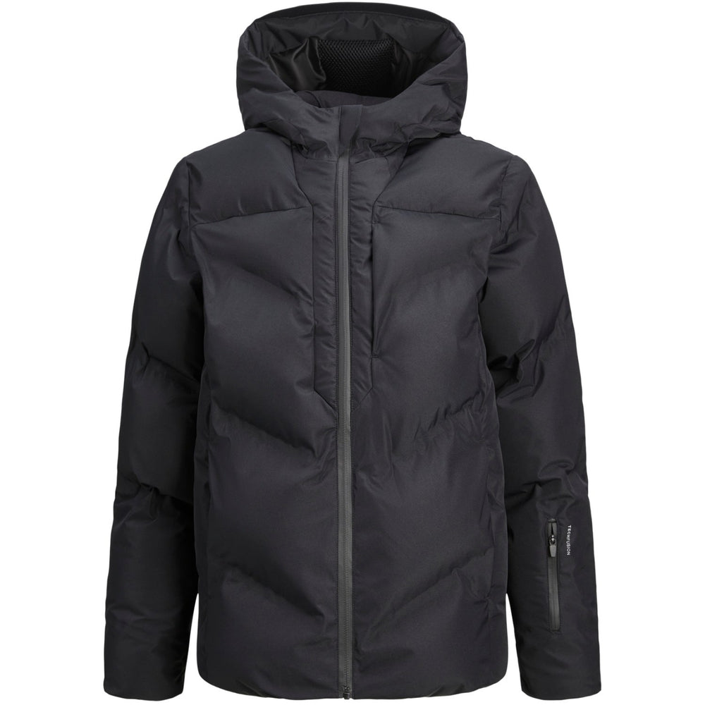 Køb Jack & Jones Junior Black Coslay Heat Quilted Puffer Jakke