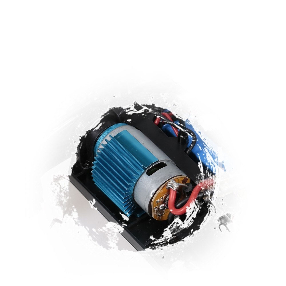 (25cm) Ferngesteuertes 2.4GHz RC High Speed Auto Monstertruck Off-Road Power Buggy (1:18 Skala) - Blau