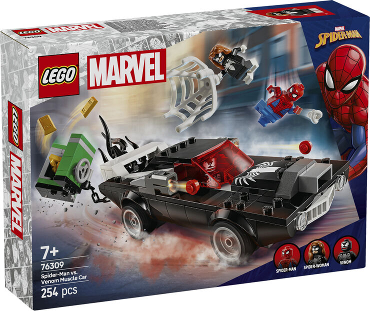 Lego Spider-Man mod Venom-muskelbil 76309