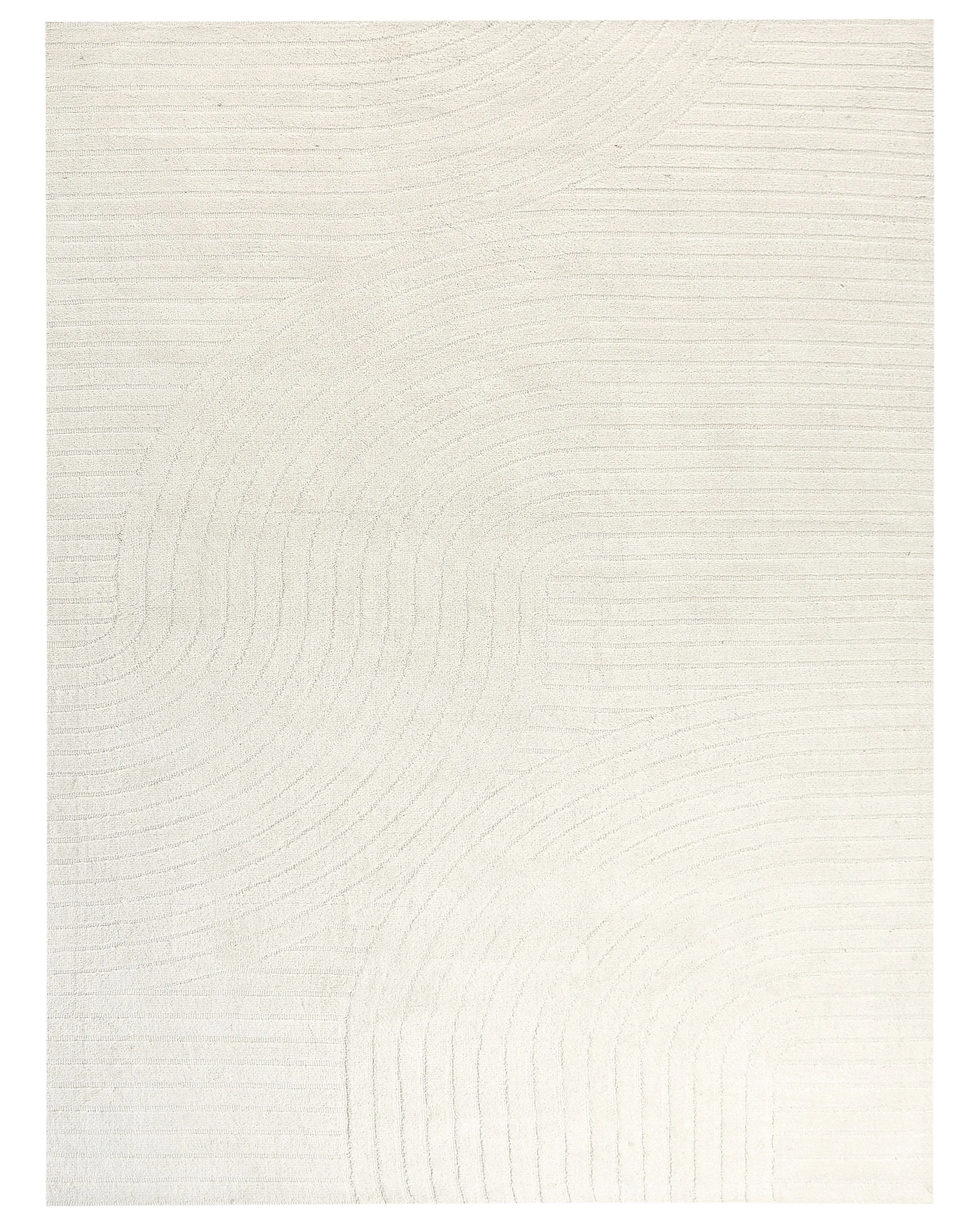 Vloerkleed DAGARI Beige 300 x 400 cm Wol