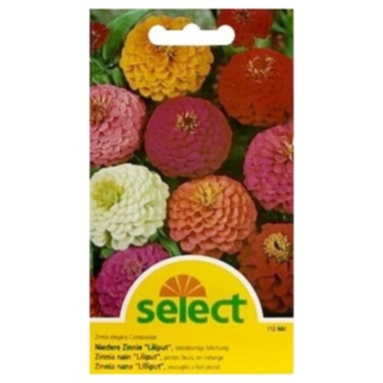 Select Zinnia Liliput gemischt