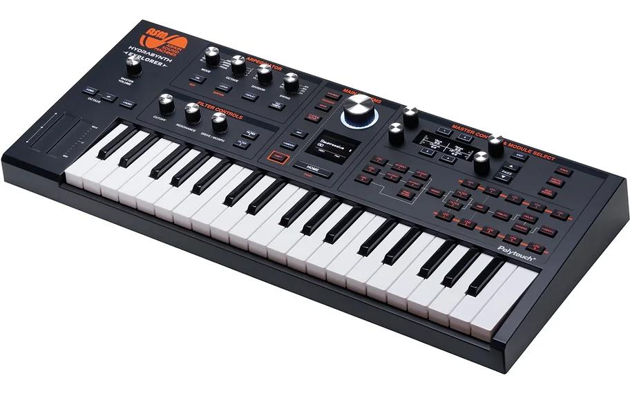 HYDRASYNTH Explorer<br>Halbgewichtetes Keyboard