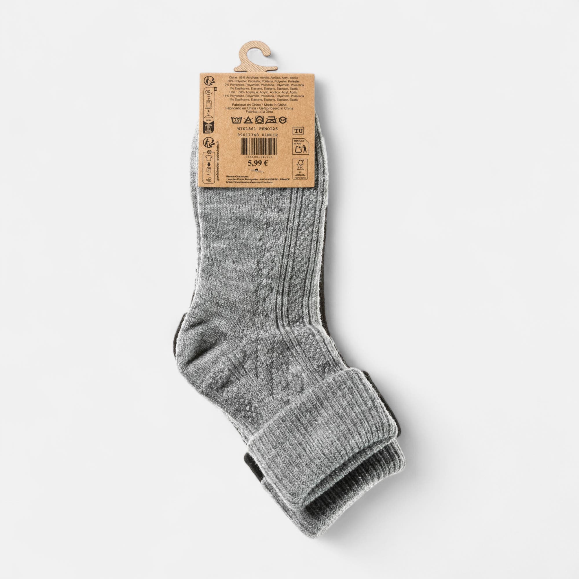 Chaussettes Femme noir
