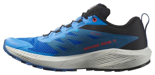 Chaussures Trail Salomon Sense Ride 5 Bleu Homme