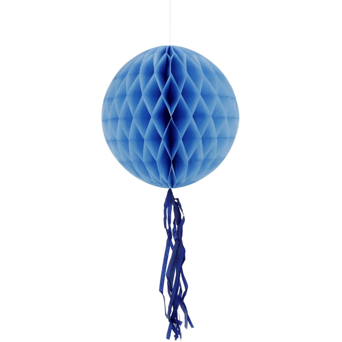 Blauwe Honeycombs 30cm 3st