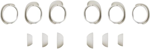 Bose QuietComfort trådløse in-ear-hovedtelefoner (hvid røg)