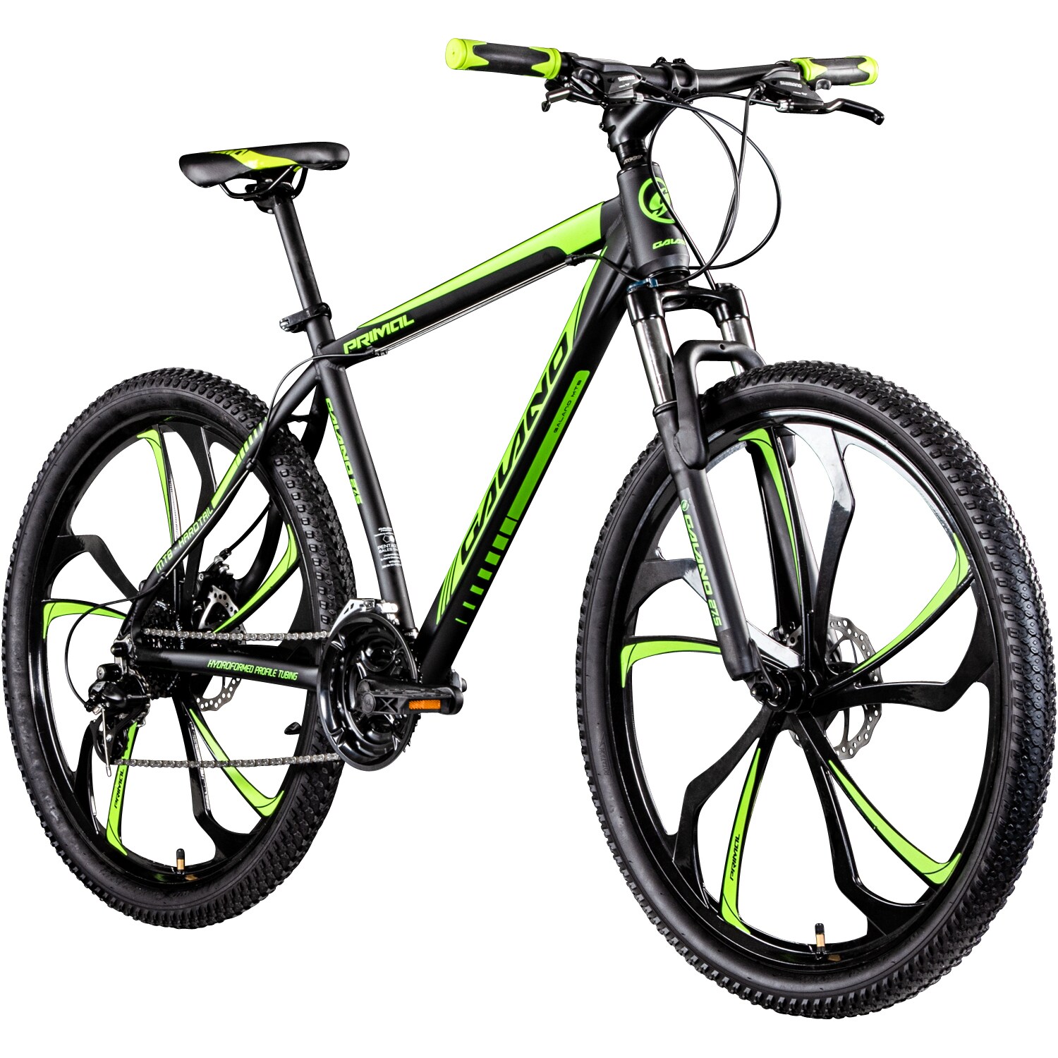 Galano Primal Mountainbike 27,5 Zoll für Jugendliche und Erwachsene 165 - 185 cm MTB Hardtail Fahrrad