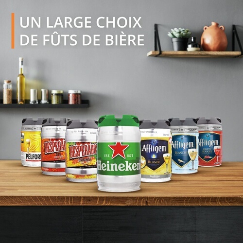 Pompe à bière Krups Beertender Compact Ultimate VB720E10