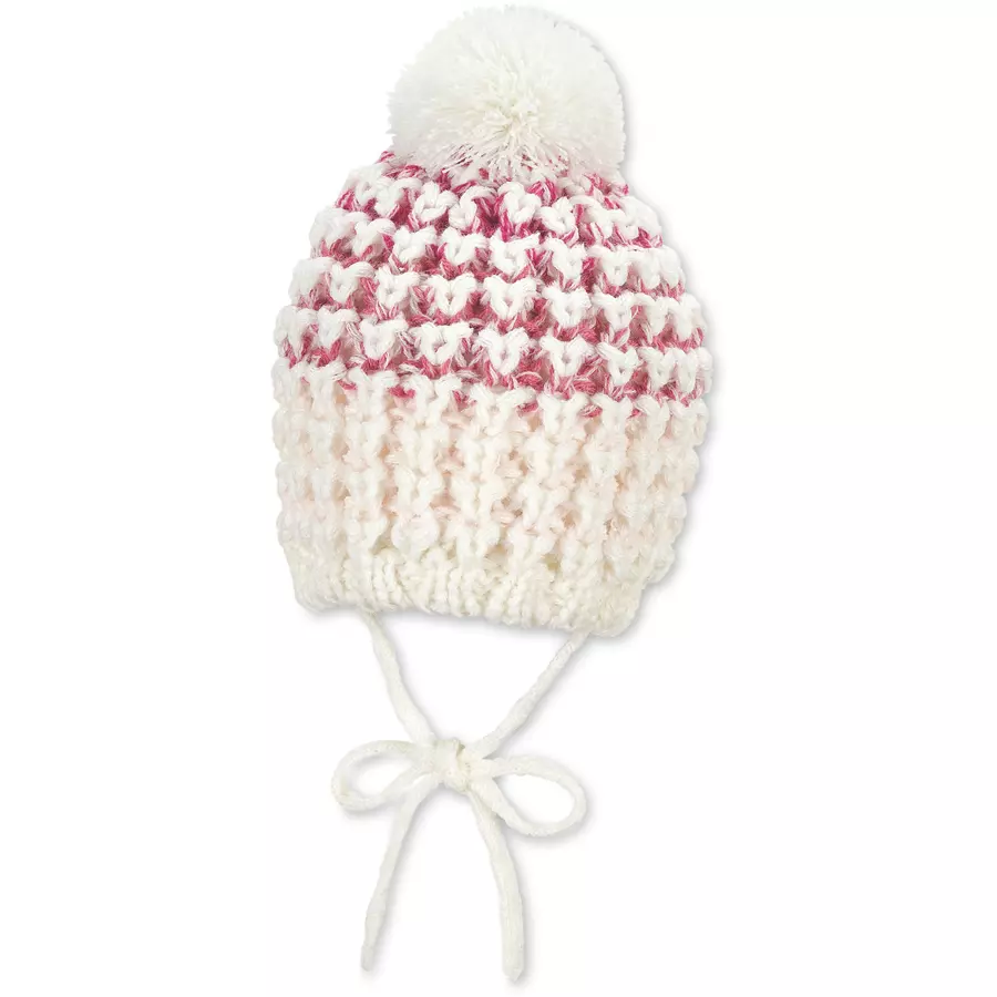 Sterntaler Strickmütze ecru