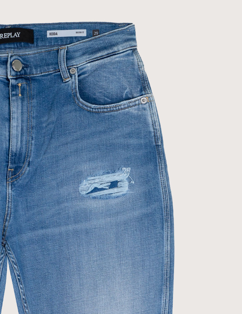 REPLAY JEAN FEMME BALOON KEIDA 629