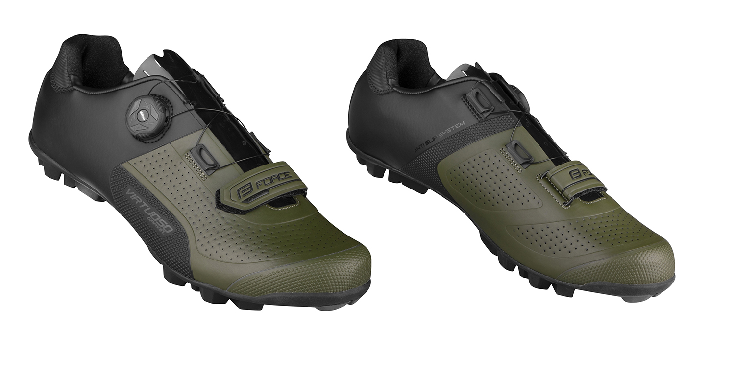 Force Virtuoso Gravel Sko Sort/Grøn