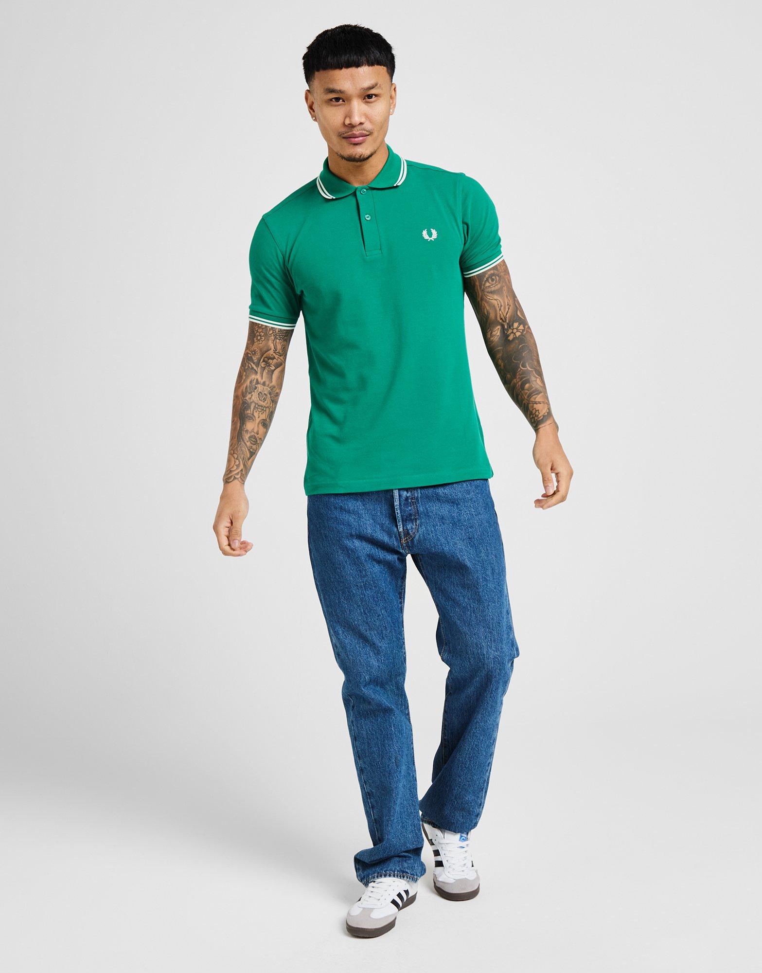 Fred Perry Polo Double Liseré Homme