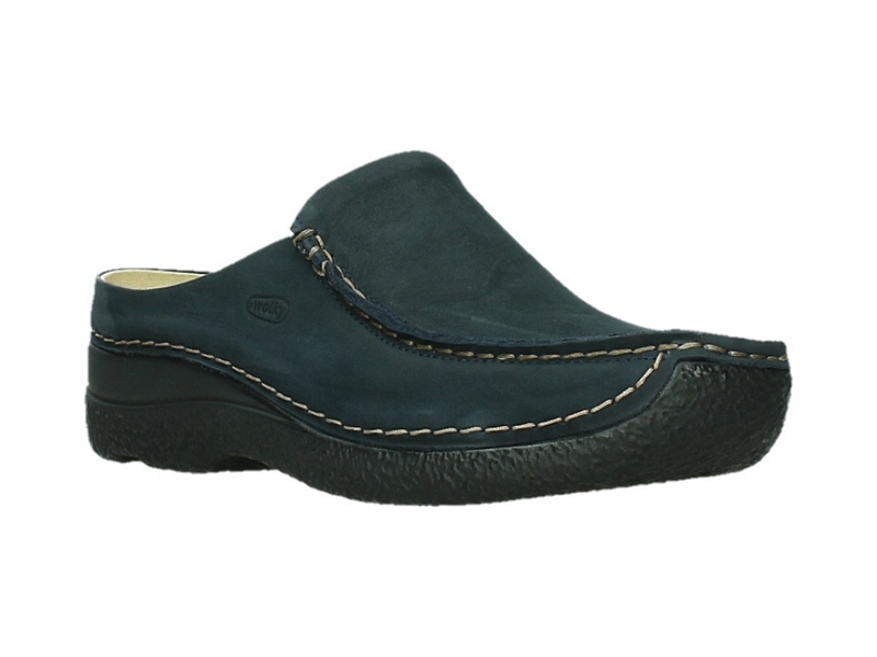 Wolky Seamy Slide 06250 blauw