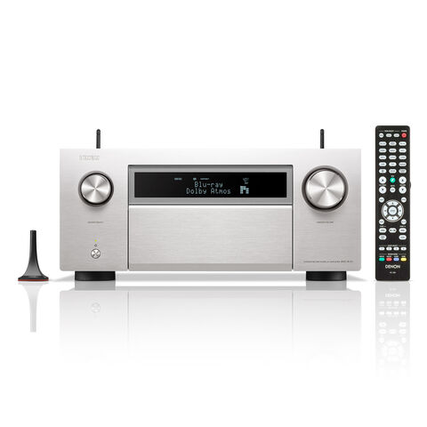 Denon AVC-A1H – 15.4-kanaals receiver met 7 x HDMI 2.1 / 8K Premium Silver
