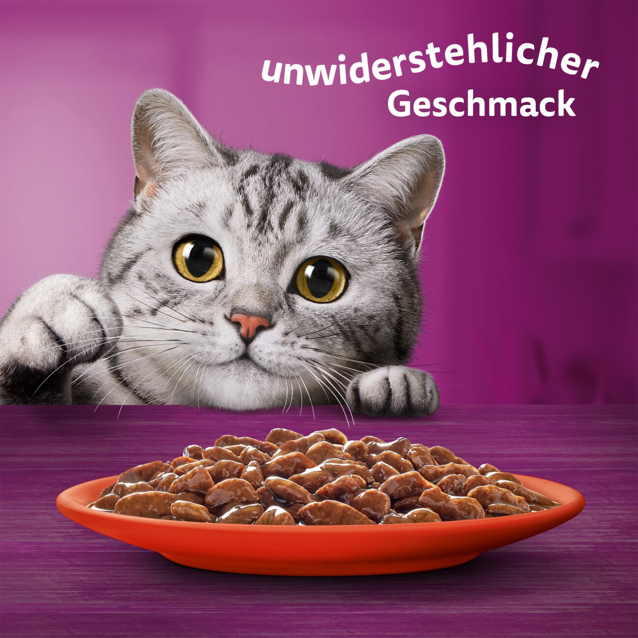 Whiskas Mega Pack 1+ Klassische Auswahl in Sauce 40 x 85g
