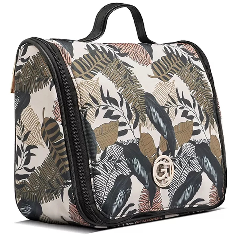 Gillian Jones Spa Hang Up Organizer - Leaf Print 10001-19