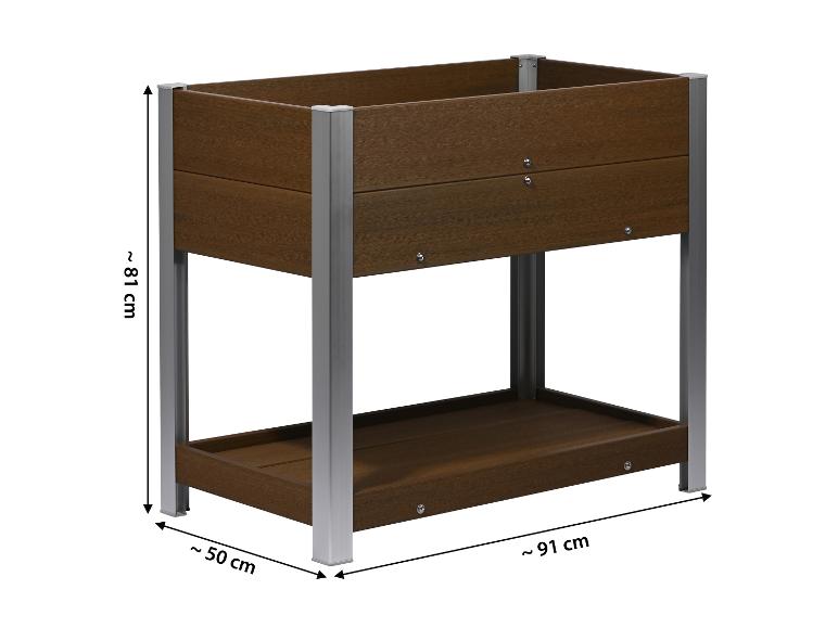 Verhoogde plantenbak