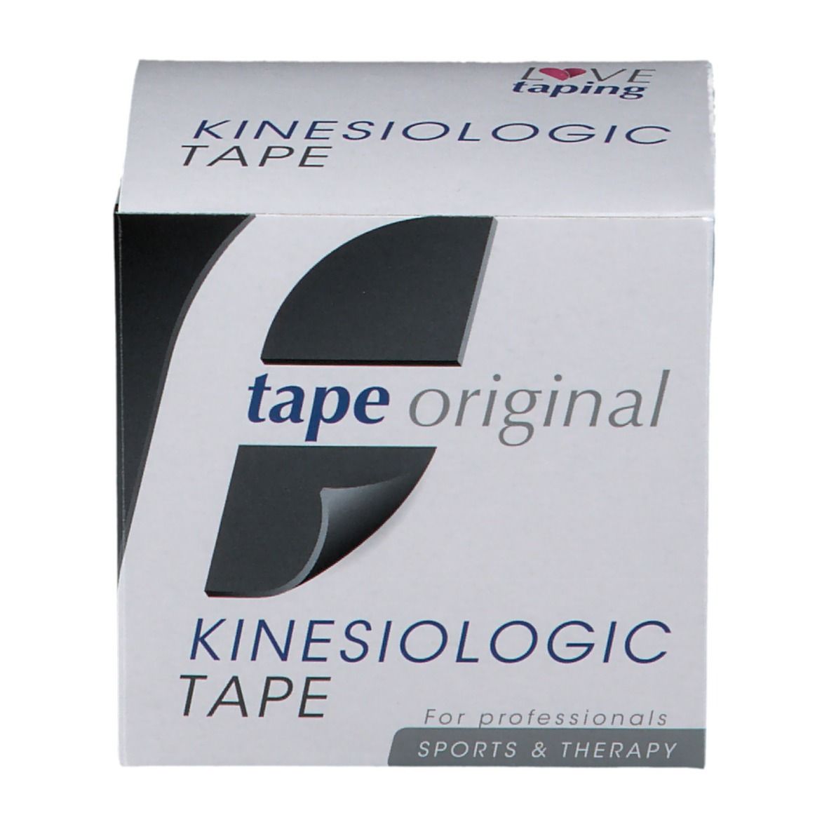 Kinesio tape original Kinesiologic Tape schwarz 5 cm x 5 m