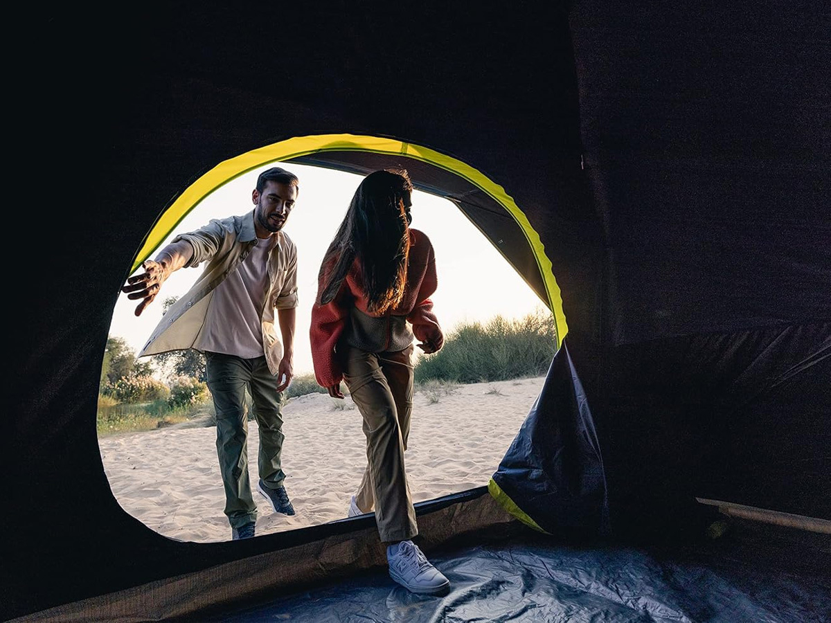 Coleman Skydome Darkroom 4 koepeltent