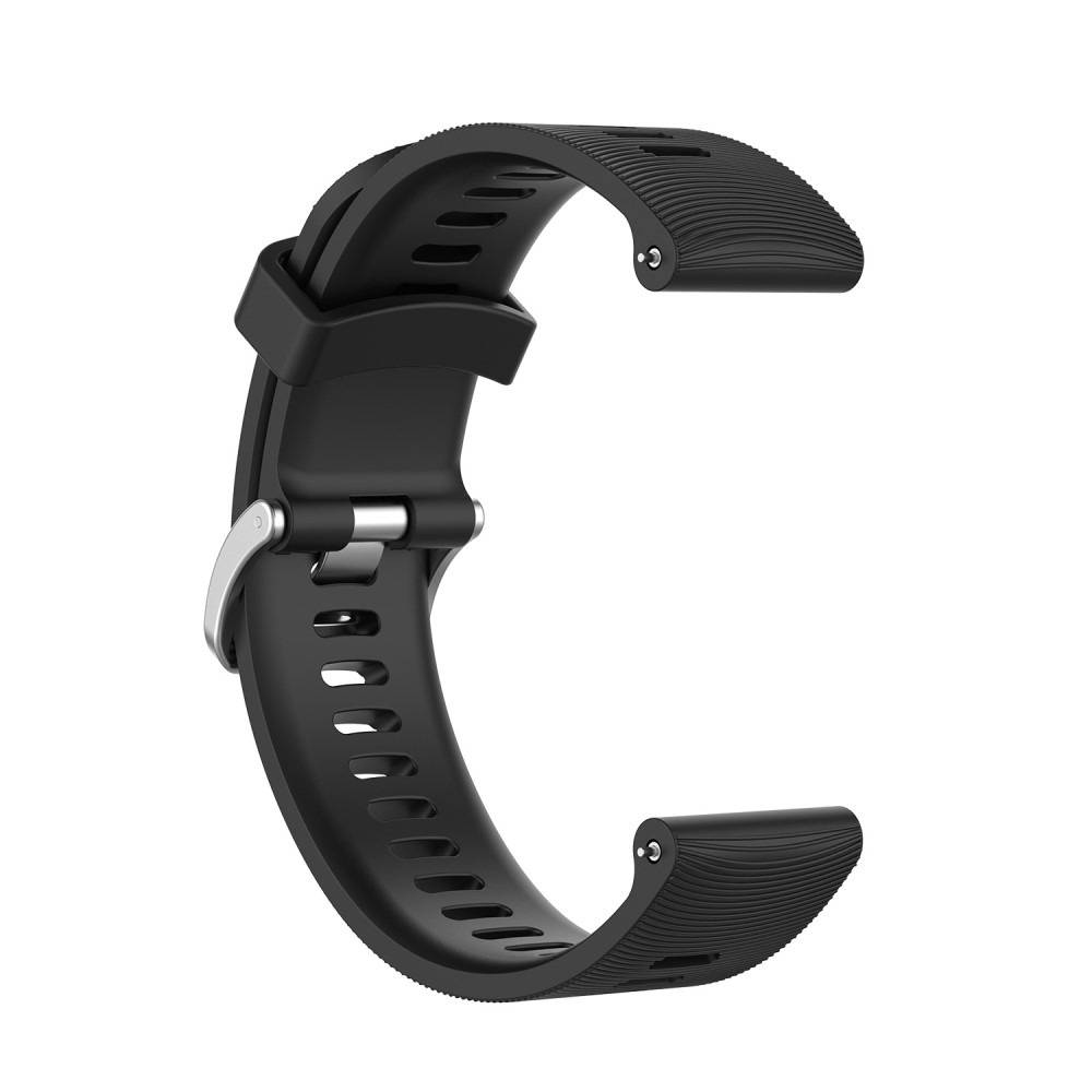 Garmin Venu Ersatz Sport Silikon Armband (Gelenkumfang: 165 - 205mm) - Schwarz