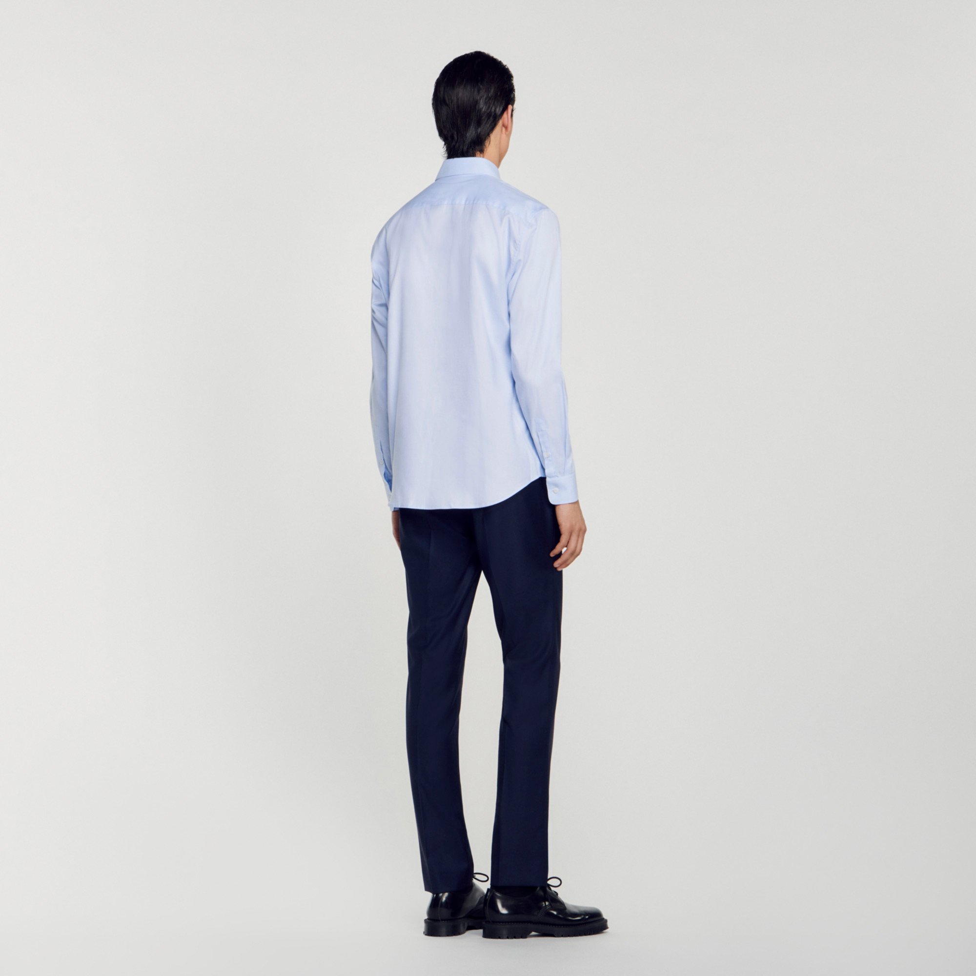 Chemise coupe classique en coton