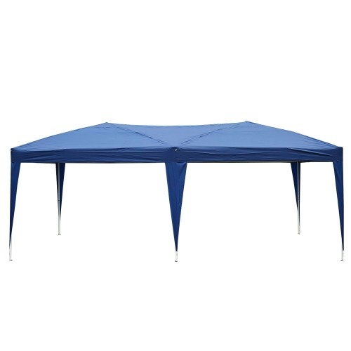 Tenda Pavilhão de Jardim em Aço Azul