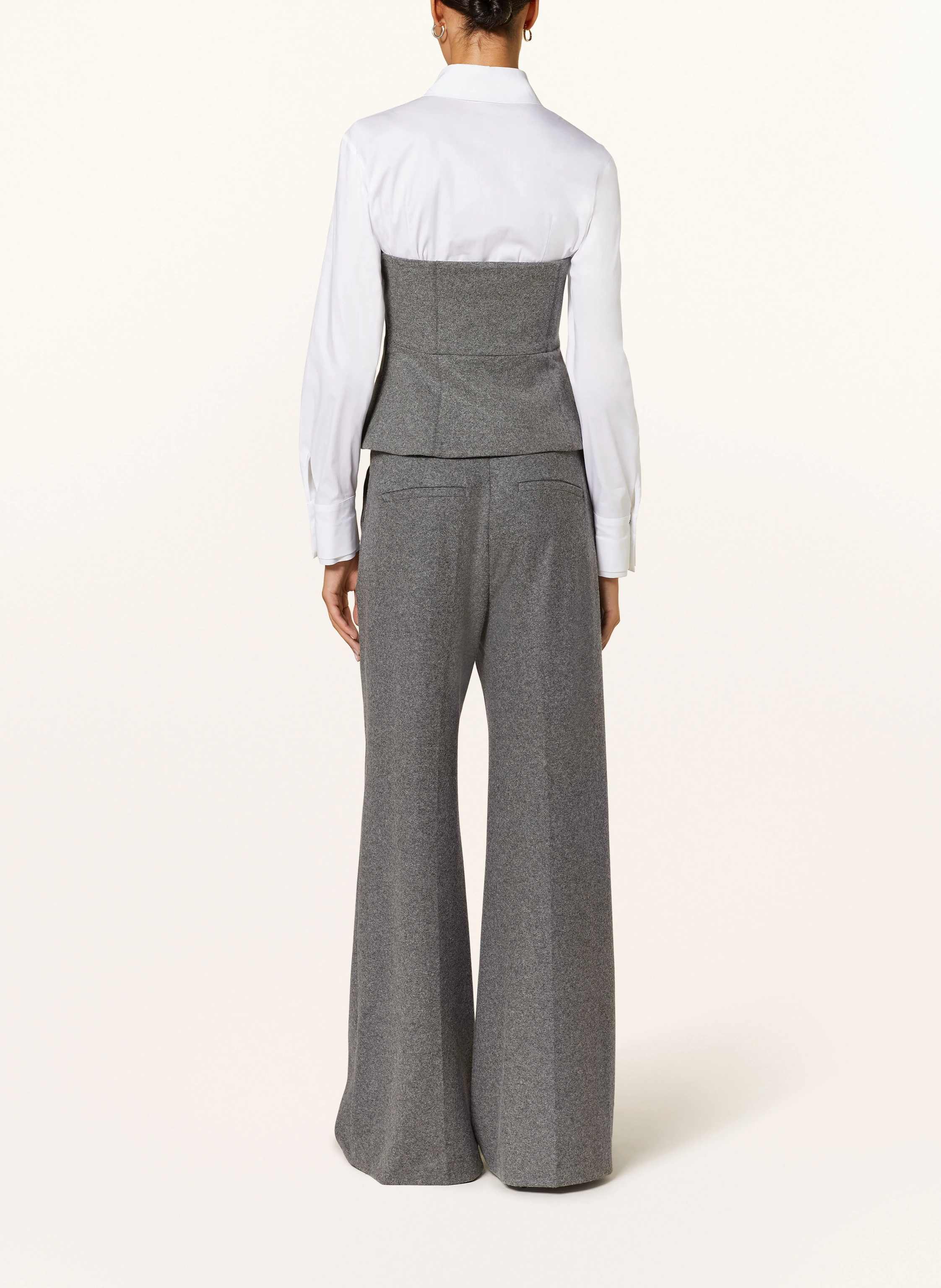 LUISA CERANO Marlenehose aus Flanell