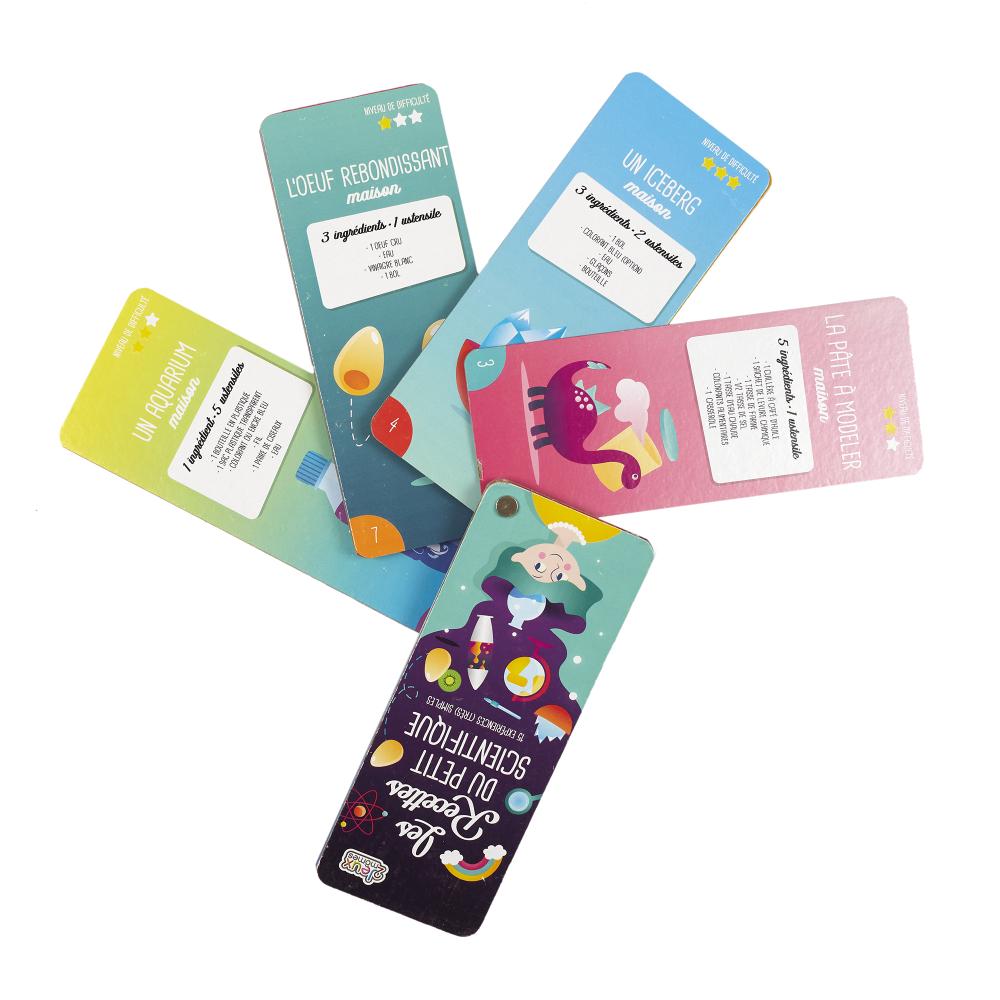 CARTES EDUCATIVES RECETTES DU SCIENTIFIQUE