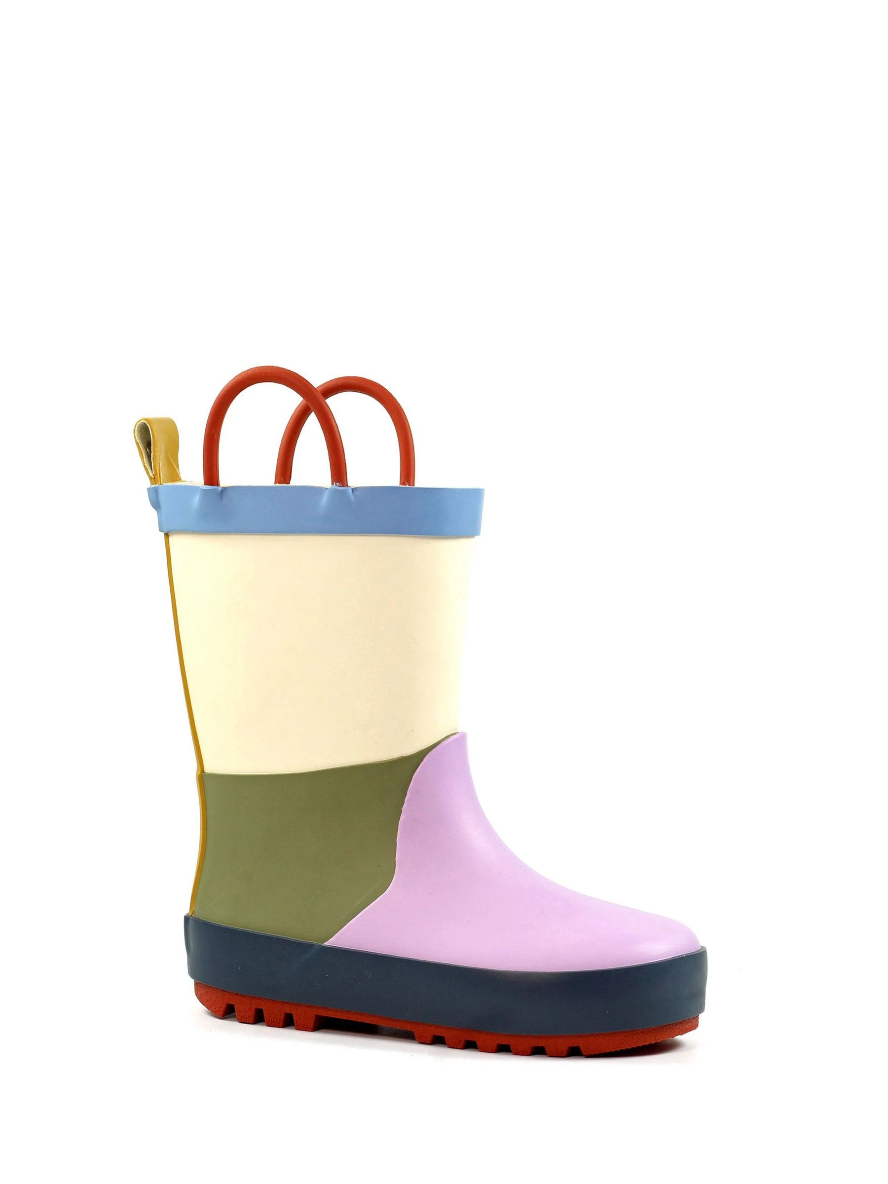Lazy Dogz Purple Bubblegum Toddler Colour Block Wellingtons