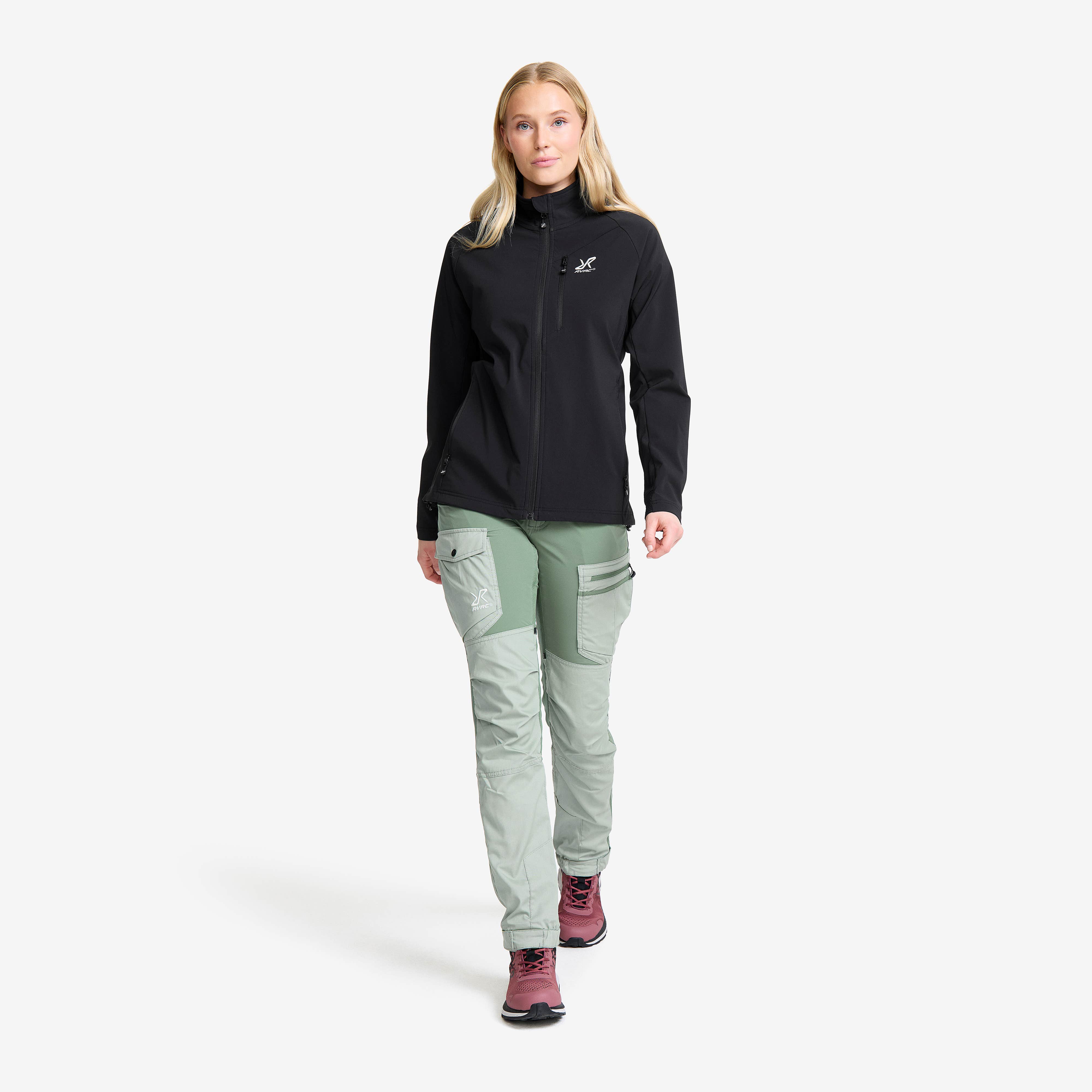 Exciter Light Softshell Jacket Dame Black