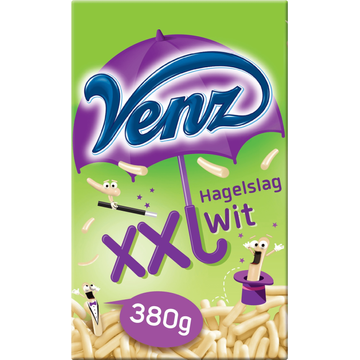 Venz XXL hagelslag wit 380 g